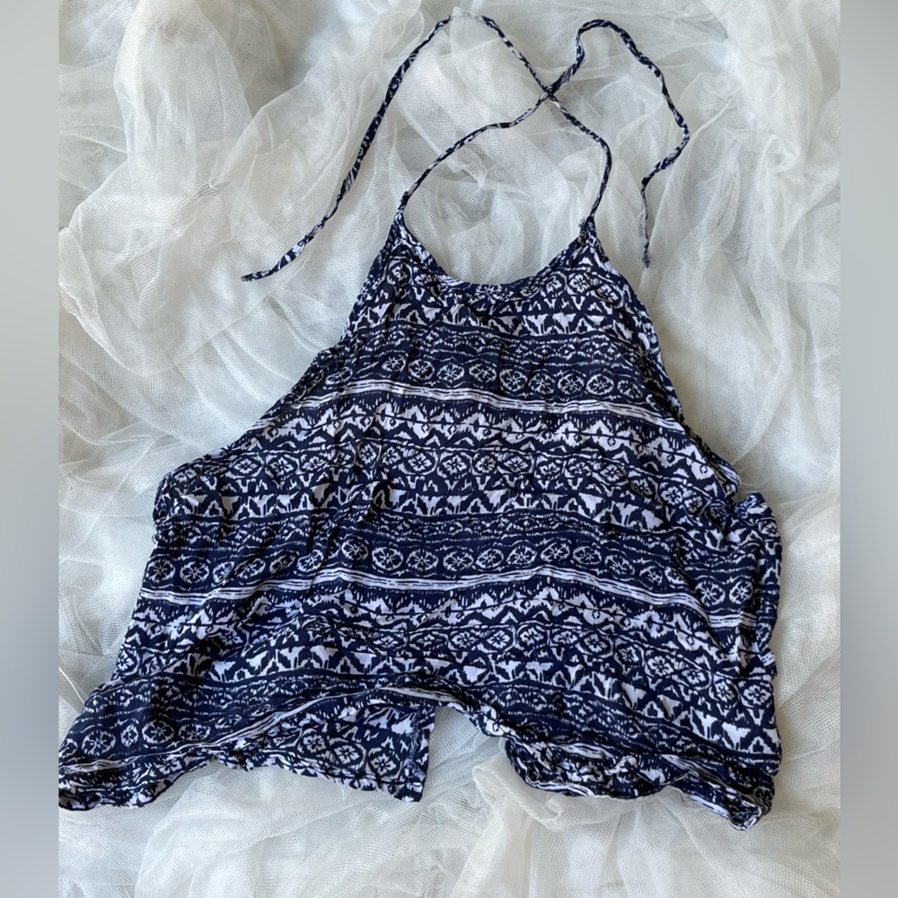 Surf Gypsy low back halter tank